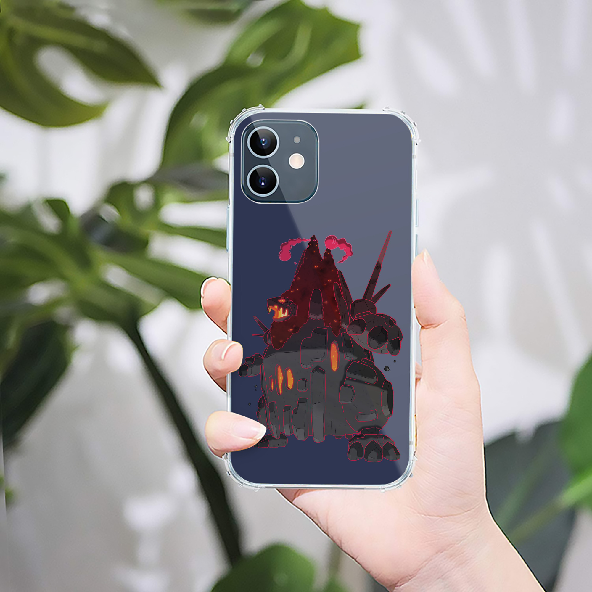 （画像用） ポケットモンスター Pokémon 【iPhone 12シリーズ対応】透明スマホケース（クリアソフトケース）